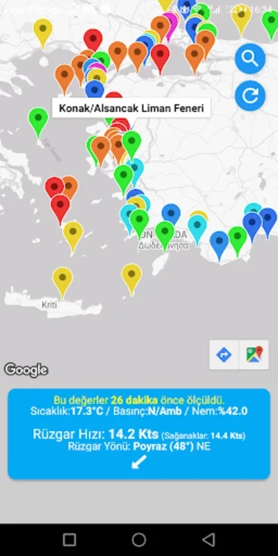 Rüzgar Kaç Esiyor for Android - Real-Time Coastal Weather Updates