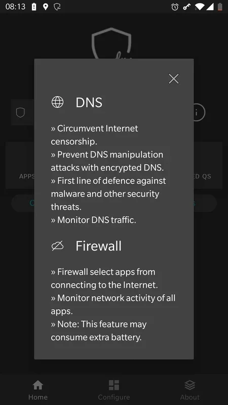 Rethink: DNS + Firewall for Android - Enhanced Security