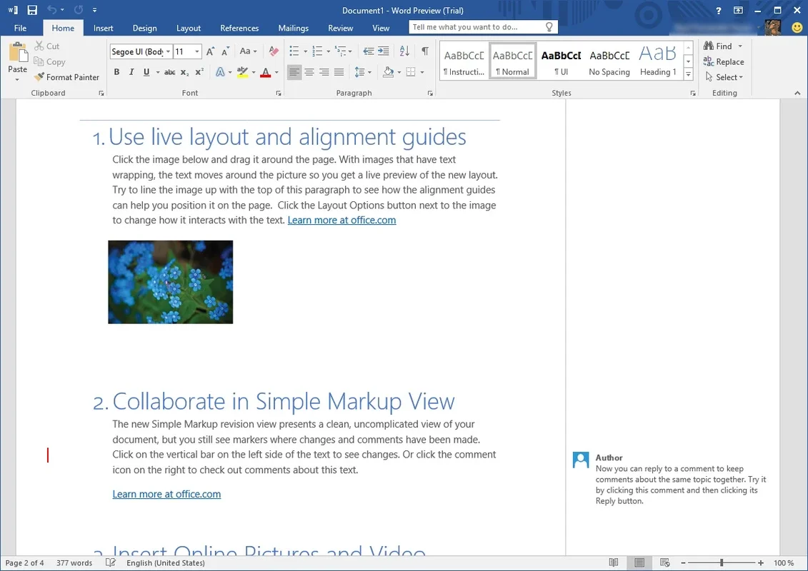 Microsoft Office 2016 for Windows: Enhanced Productivity and Seamless Collaboration