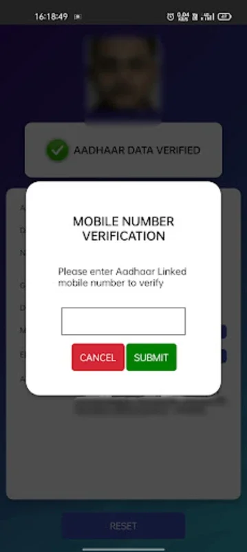 Aadhaar QR Scanner for Android - Secure Data Verification