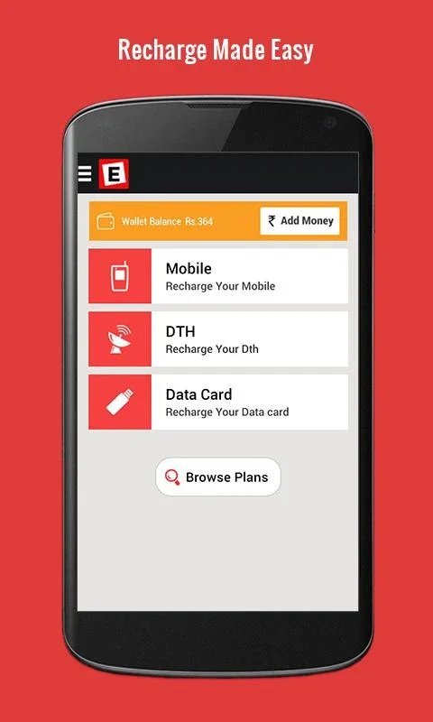 Easy Mobile Recharge for Android - Secure and Swift Recharging