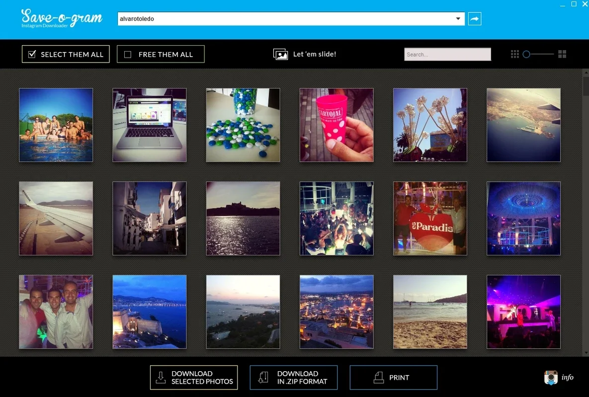 Save-o-gram for Windows - Effortless Instagram Photo Download