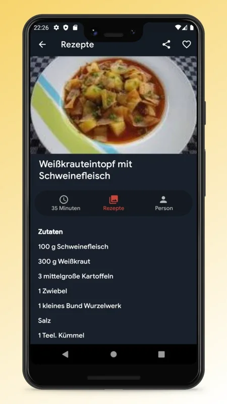 German Food Recipes and Cooking for Android: Discover Authentic Recipes