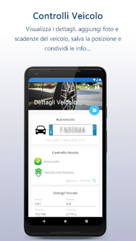 Verifica RCA Italia for Android: Ensuring Vehicle Safety