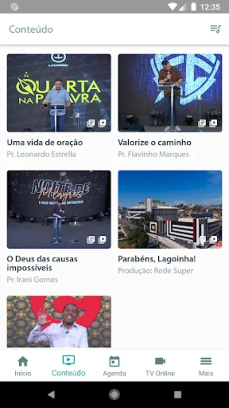 Lagoinha for Android: Spiritual Companion on the Go