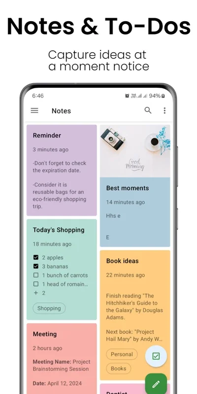 Notes for Android - Organize Your Notes and Tasks