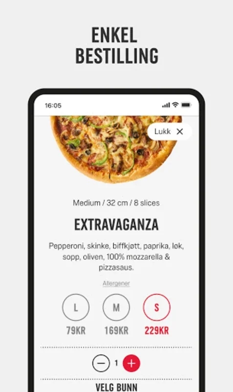 Dominos Pizza Norge for Android - Fast and Convenient Pizza Ordering