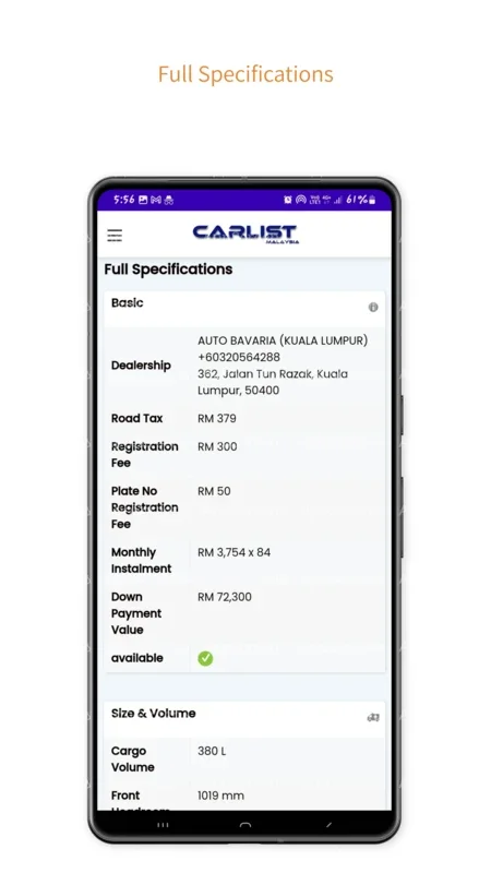 Carlist Malaysia for Android - Comprehensive Car Info Hub