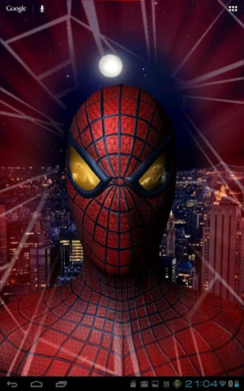 Amazing Spider - Man 3D Live WP for Android - Interactive Wallpaper