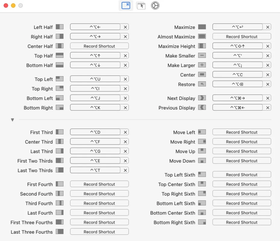 Rectangle for Mac - Customizable Window Resizing App