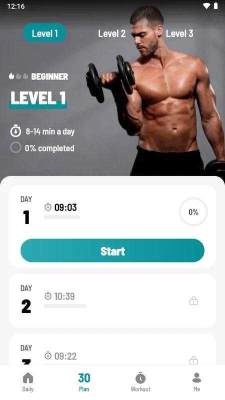 Dumbbell Workout at Home for Android - No Downloading Needed