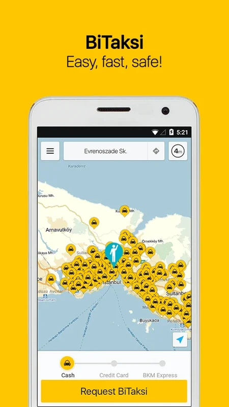 BiTaksi for Android - Hassle - Free Transportation in Turkey