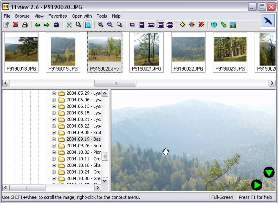 11view for Windows: Feature - Rich Image Viewer