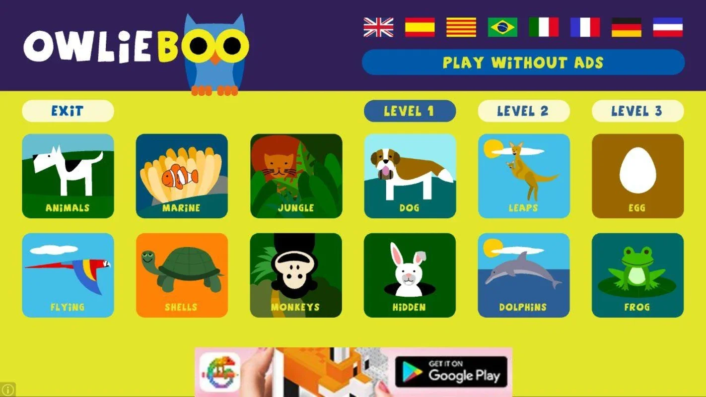 EL BUHO BOO for Android: Engaging App Experience