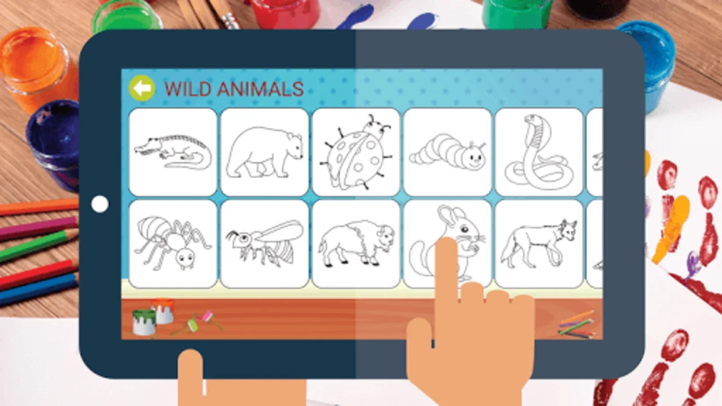 Coloring Book for Kids for Android - Fun and Educational