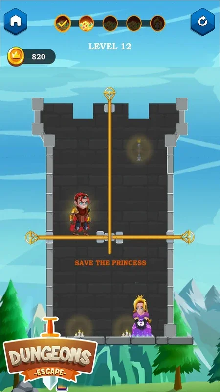 Dungeons Escape for Android: Engaging Puzzle Fun