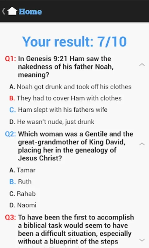 Bible Trivia for Android - Engaging Religious Quiz