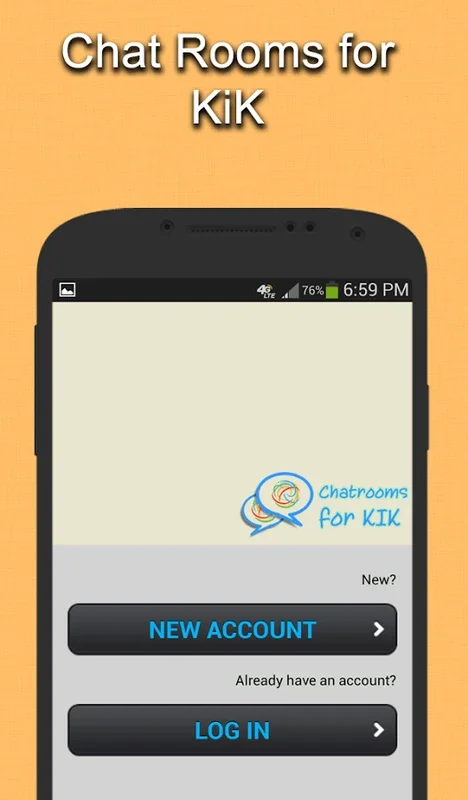 Chatrooms for Kik for Android - Connect Globally