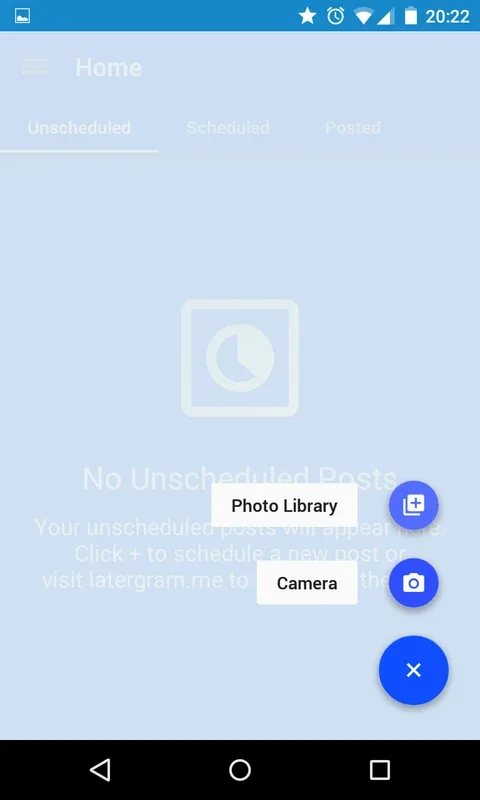 Latergramme for Android: Schedule Instagram Posts
