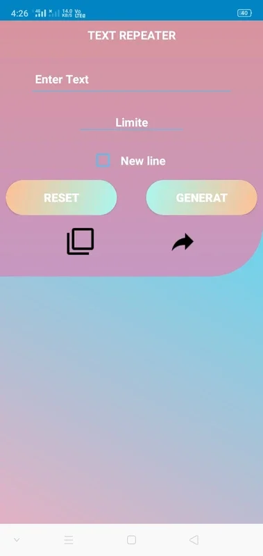 TEXT REPEATER 100K for Android - Effortless Text Repeating