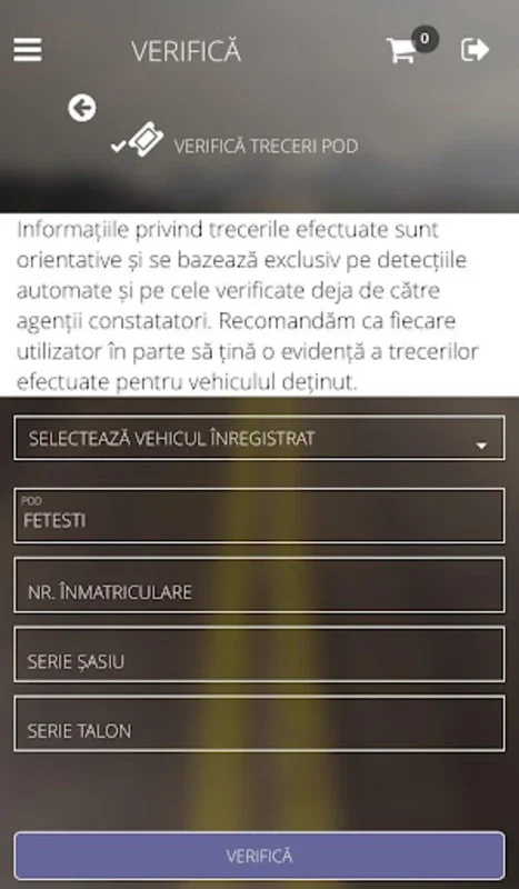 eTarife for Android - Simplify Toll Payments in Romania