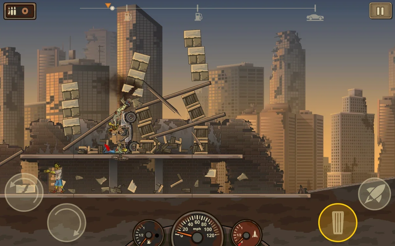 Earn to Die 2 for Android - Post - Apocalyptic Racing Thrills