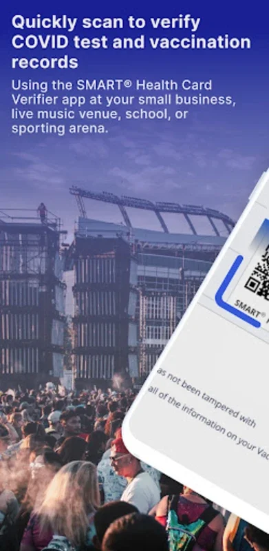 SMART Health Card Verifier for Android - Verify Health Credentials
