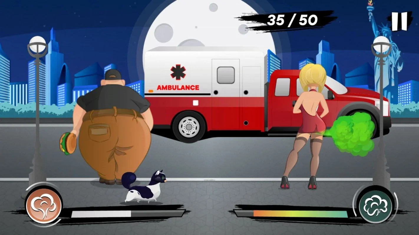 Street Farter X for Android - Hilarious Fart - Timing Game