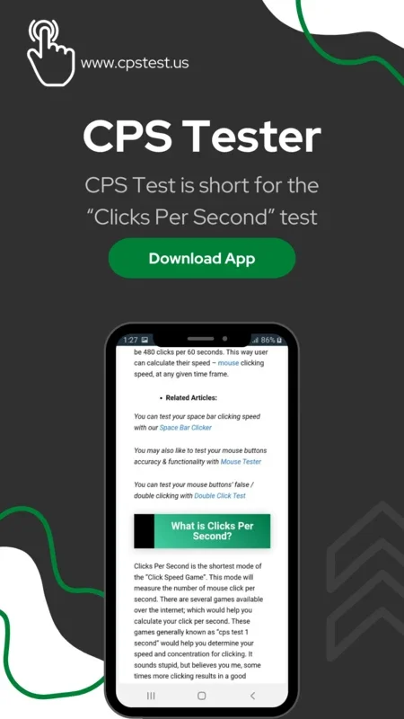 CPS Test for Android - Measure Click Speed