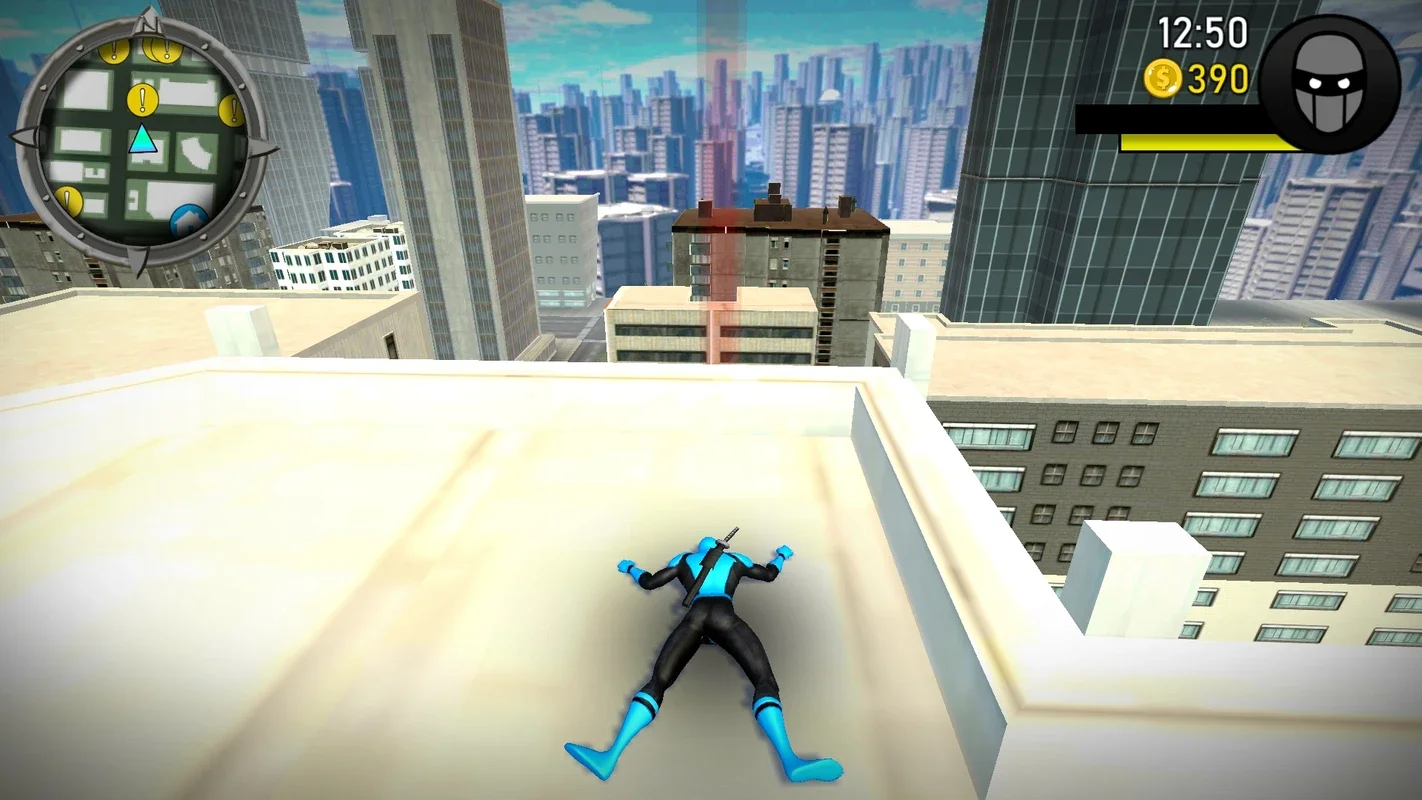 Blue Ninja for Android: Save the City with Action