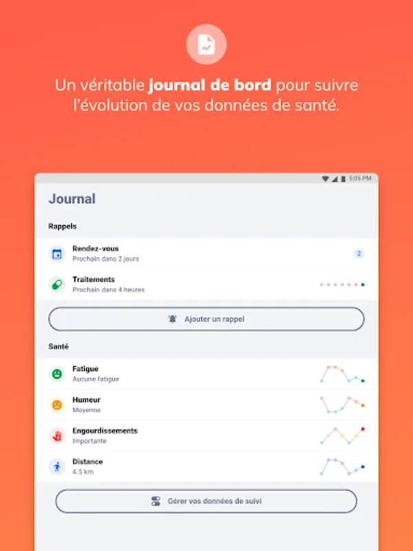 Cleo : mieux vivre avec la SEP for Android - Comprehensive MS Management