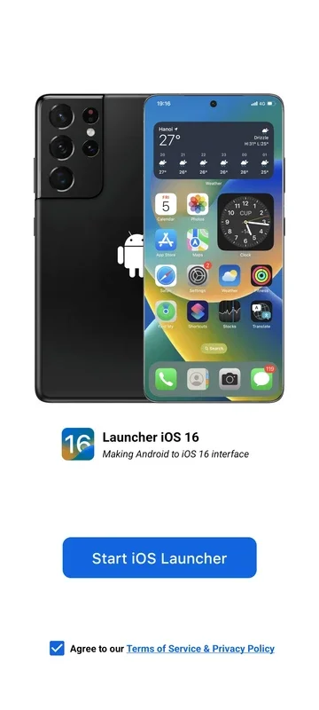 Launcher iOS 17: Immersive iOS Experience for Android