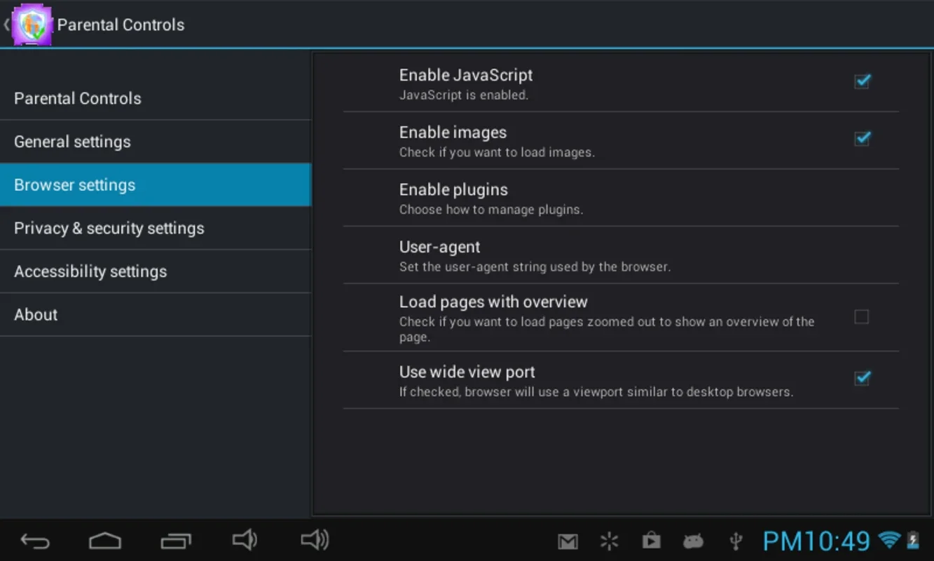 LexiSurf for Android - A Safe Browsing Choice