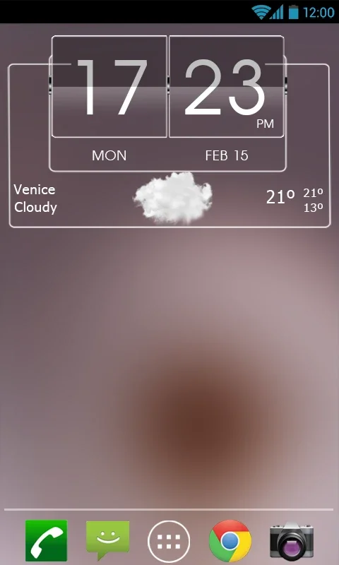 3D Flip Clock & World Weather Widget Theme Pack 6 for Android