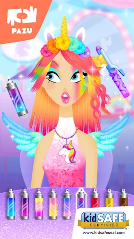 Girls Hair Salon Unicorn for Android: Unleash Creativity in Hairstyling