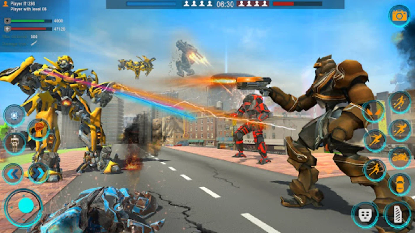 War Robots Car Transformation for Android: Strategic PvP Shooter