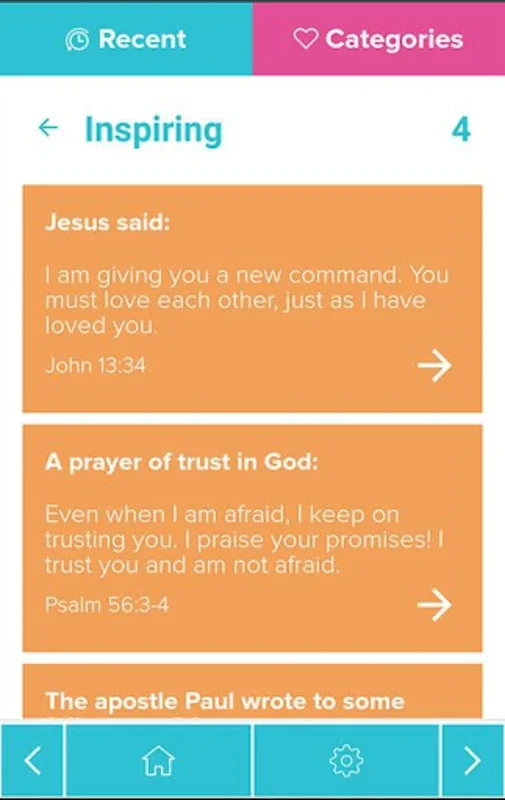 LCWords for Android - Daily Bible Verses & Custom Sharing