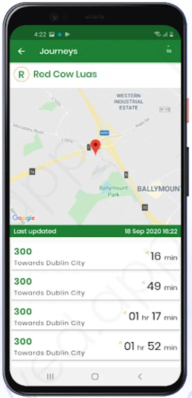 Dublin Coach The Big Green Bus for Android - Seamless Travel Solution