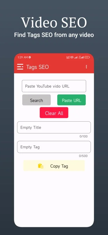 Tags SEO - Video Finder for Android: Boost Video Reach