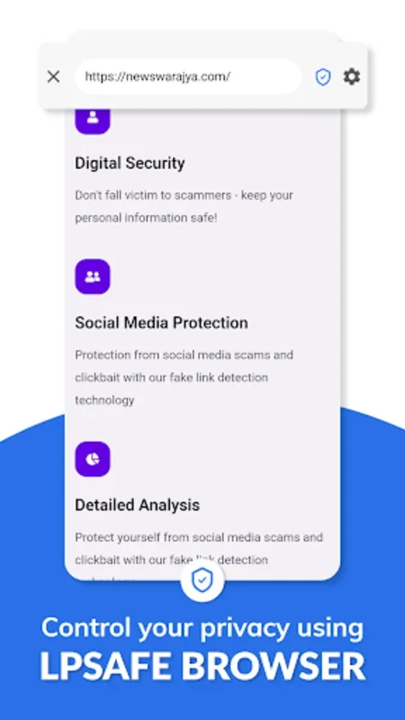 LinkWall for Android - Secure Browsing App