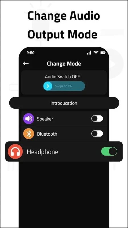 Switch Audio Output Changer for Android - Download the APK from AppHuts