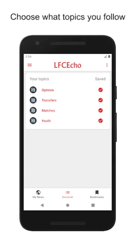 LFC Echo for Android - Unparalleled Liverpool FC Coverage