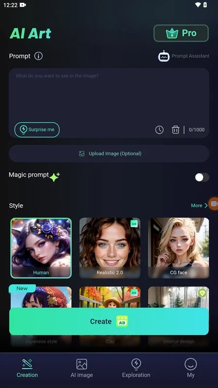 AI Art Generator - Ideogram AI: Create Stunning AI Images on Android