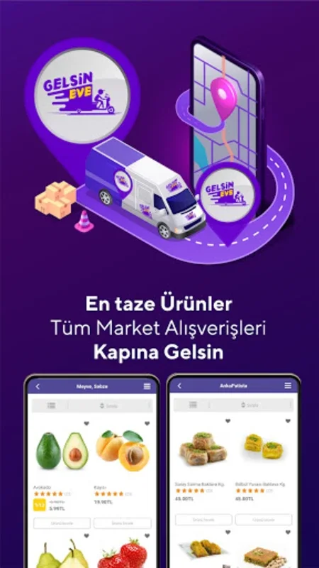 Gelsineve - Online Market for Android - Shop for Groceries Anytime