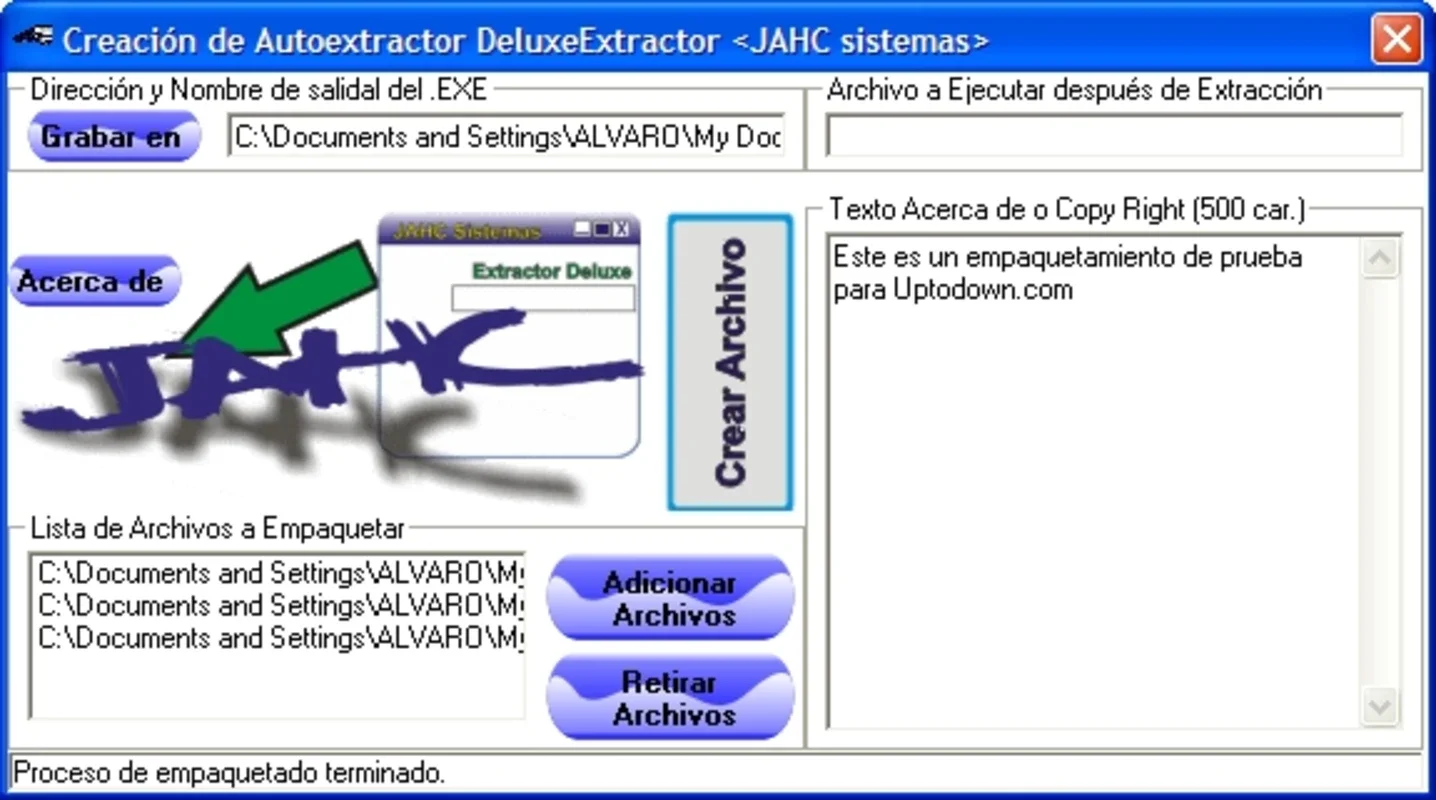 JAHC Autoextractor for Windows - Powerful Extraction Tool