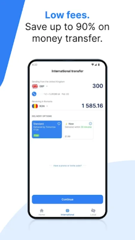 TransferGo for Android - Seamless International Money Transfers