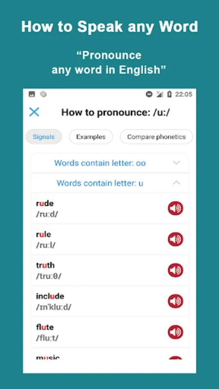 Pronunciation for Android - Master English Pronunciation