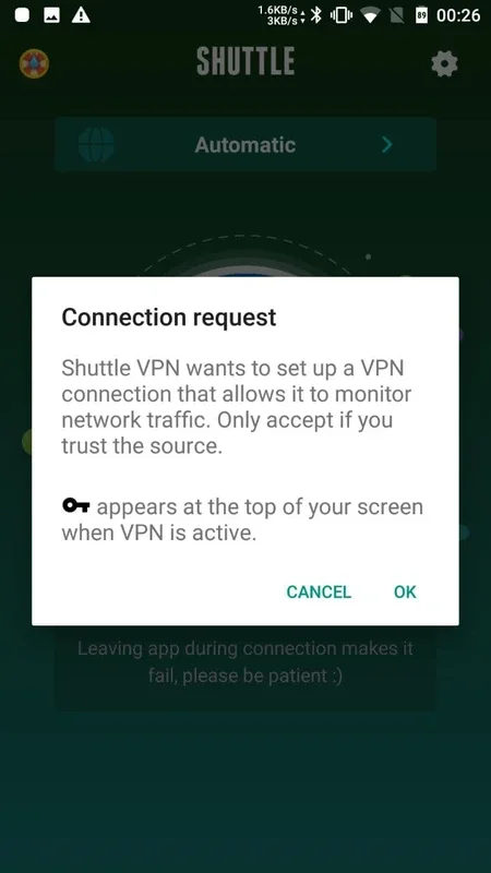 VPN proxy, Unblock Sites - Shuttle VPN for Android - Global Server Connectivity