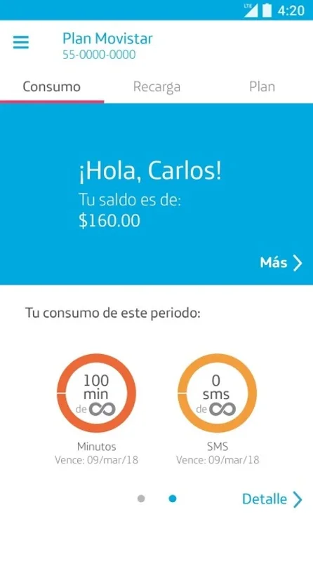Movistar MX for Android - Manage Services Effortlessly