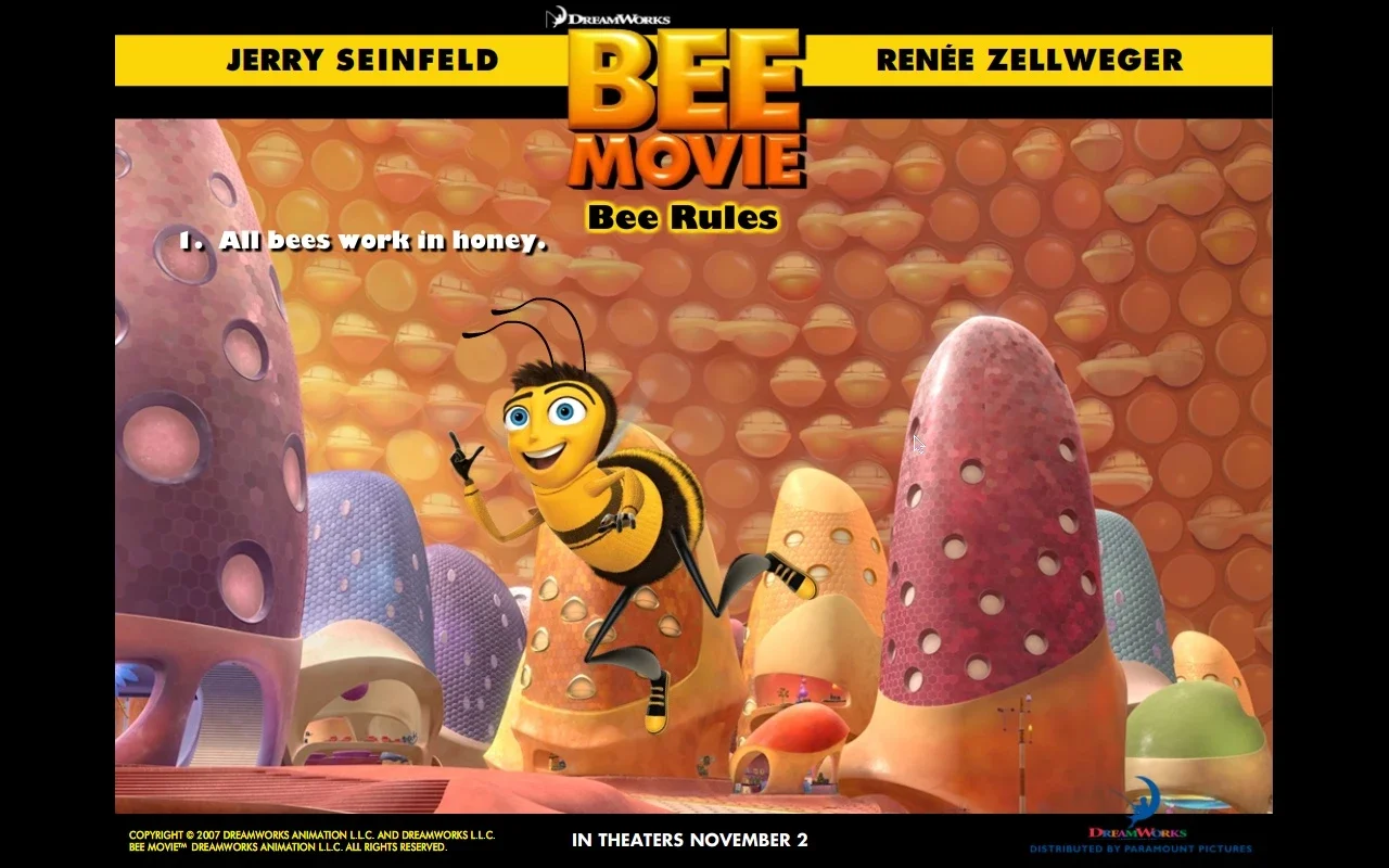 BeeMovie Screensaver for Mac - A Visual Delight